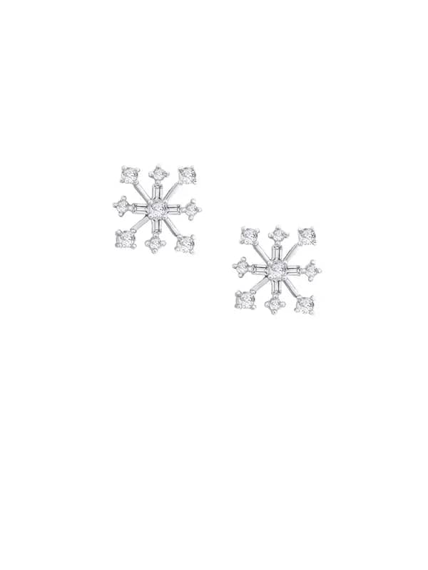 Lucera Women Silver Earrings