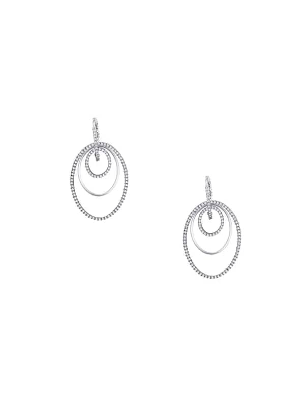 Lucera Women Silver Earrings