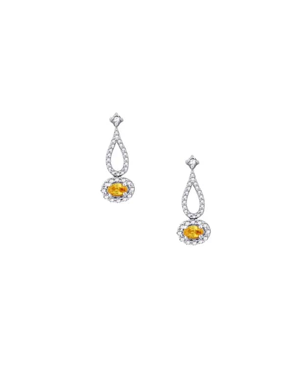 Lucera Women Silver Earrings