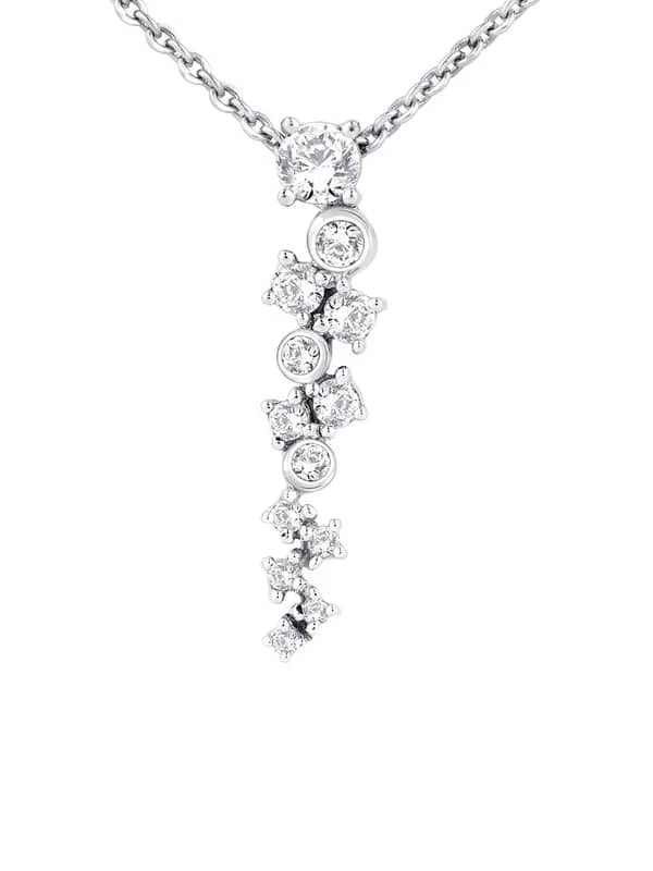 Lucera Women Silver Pendant with Chain