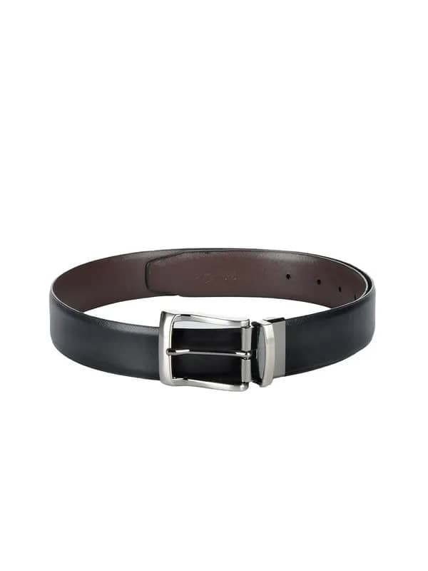Reid & Taylor Men Black & Brown Reversible Belt