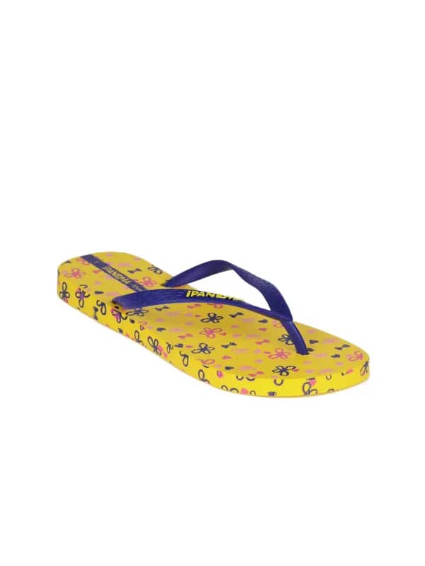 iPanema Women Yellow Flip Flops