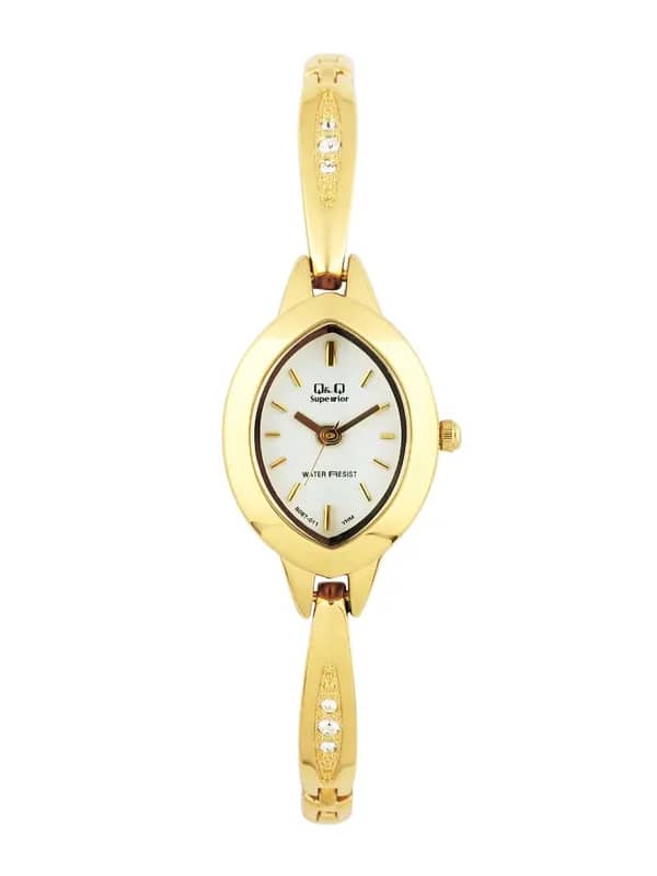 Q&Q Women White Dial Analog Watch