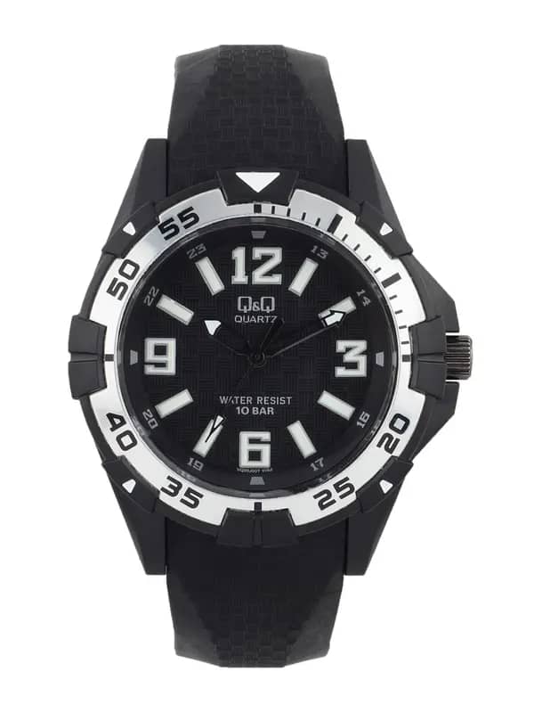 Q&Q Men Black Analog Watch