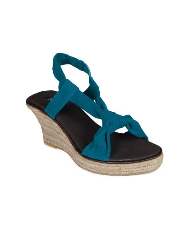 Rocia Women Blue Wedges