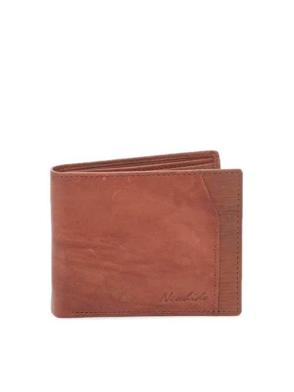 New Hide Men Brown Wallet