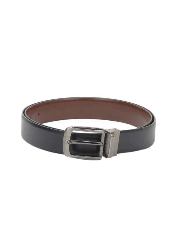 New Hide Men Black Belt