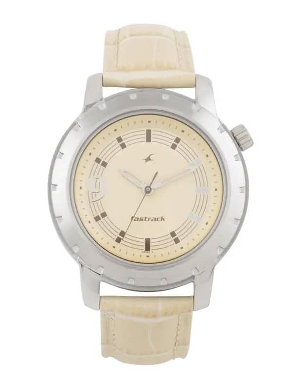 Fastrack Women Beige Watch