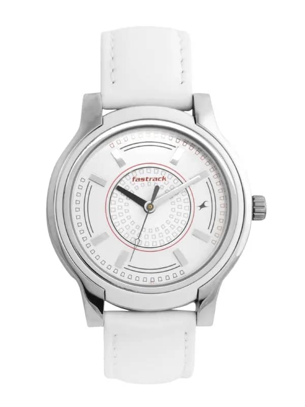 Fastrack Women Sliver Dial Watch
