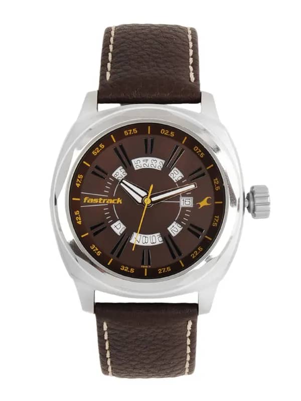 Fastrack Men Brown Dial Watch