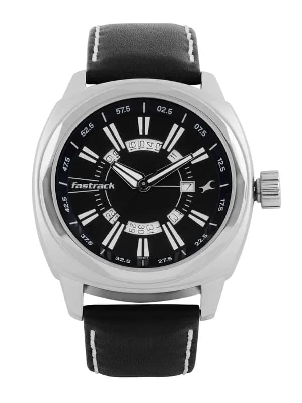 Fastrack Men Black Dial Watch