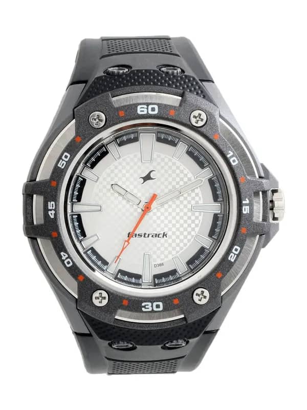 Fastrack Men Silver Dial Watch