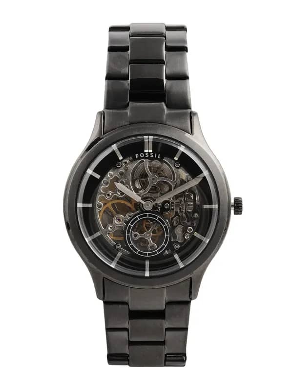Fossil Men Black Dial Chronograph Watch ME3022