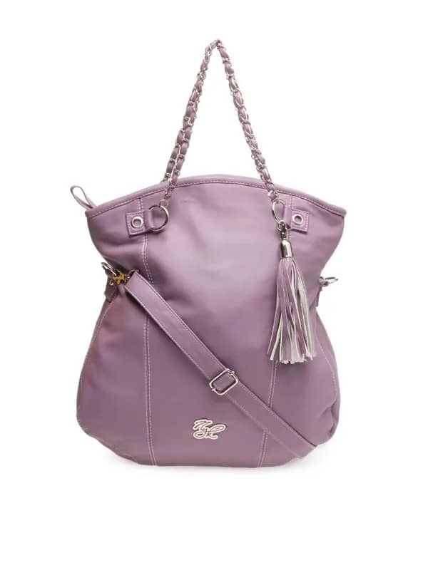 Nyk Women Lavender Scrim Handbag