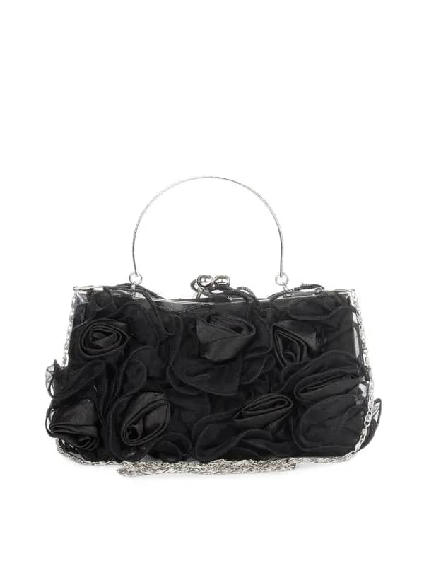 Mod'acc Women Black Clutch