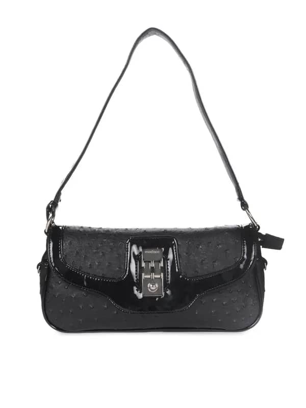 Mod-acc Women Black Handbag