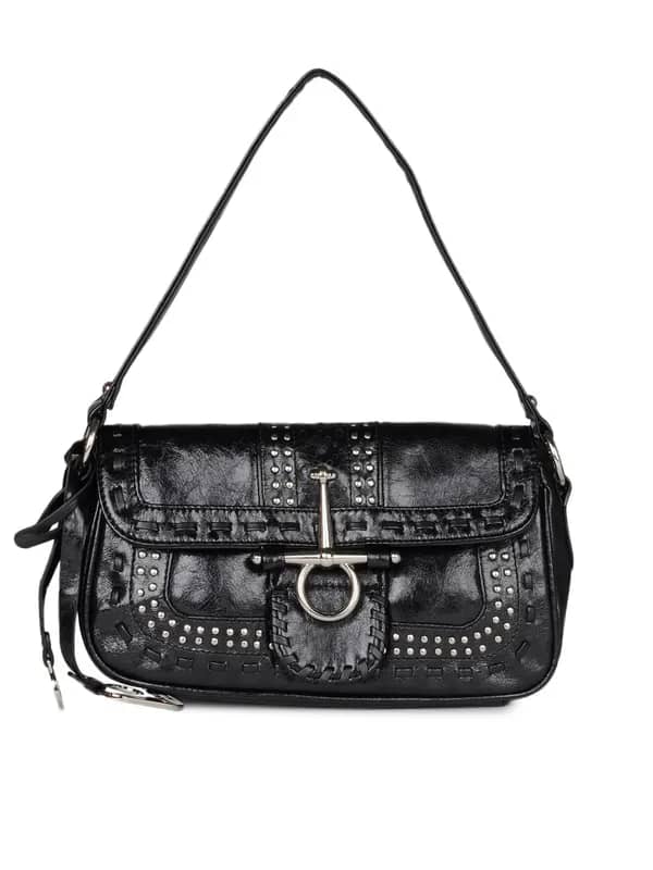 Mod'acc Women Black Handbag