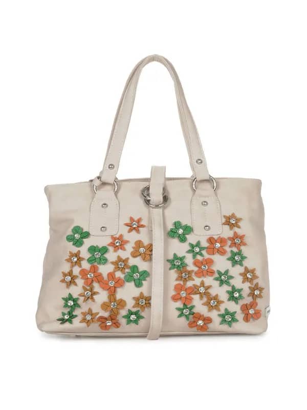 Mod-acc Women Beige Handbag
