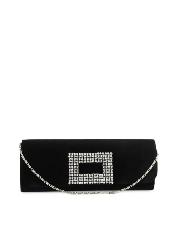 Rocia Women Black Clutch