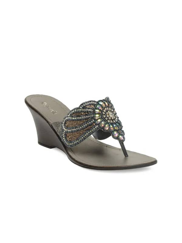 Catwalk Women Grey Wedges