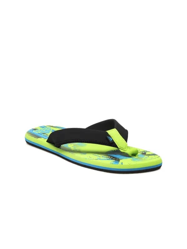 ADIDAS Men Green Flip Flops
