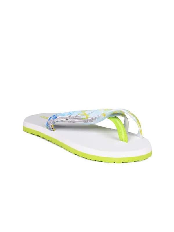 ADIDAS Women White Flip Flops