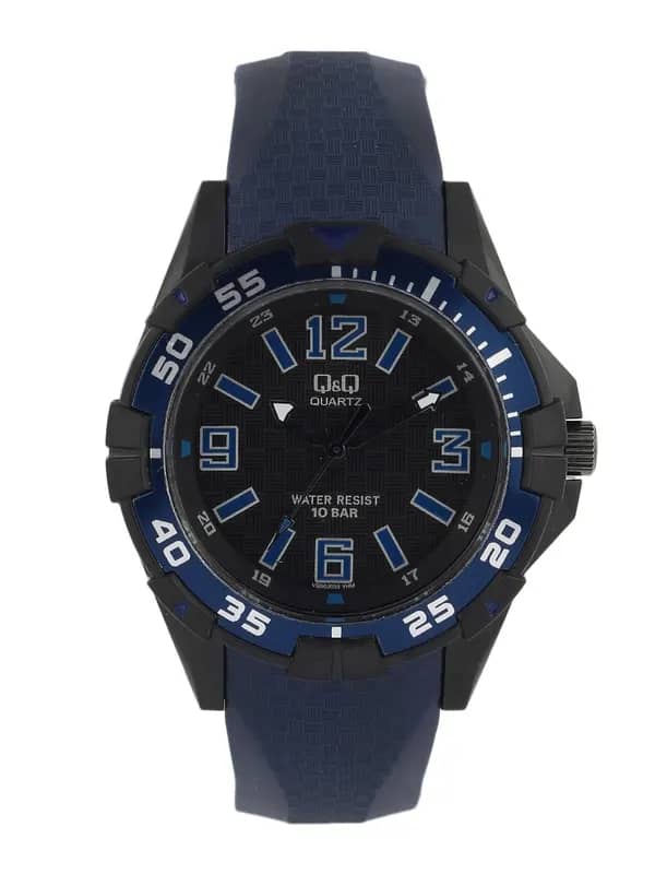 Q&Q Men Black Dial Watch
