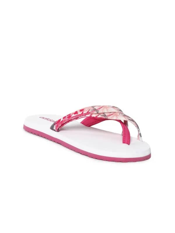 ADIDAS Women White Flip Flops