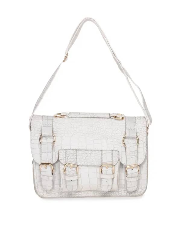 Kiara Women White Handbag