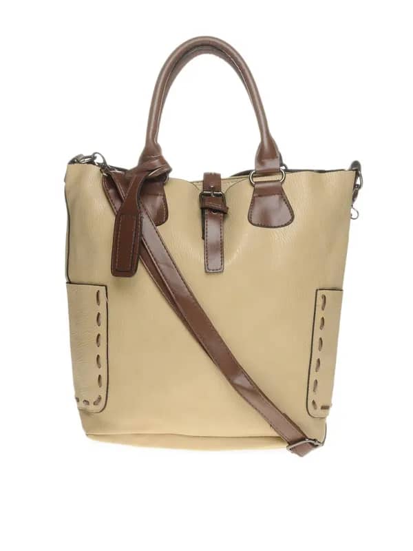 Kiara Women Camel Brown Handbag