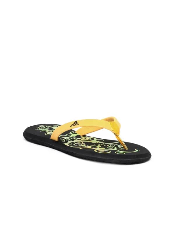 ADIDAS Women Black Flip Flops