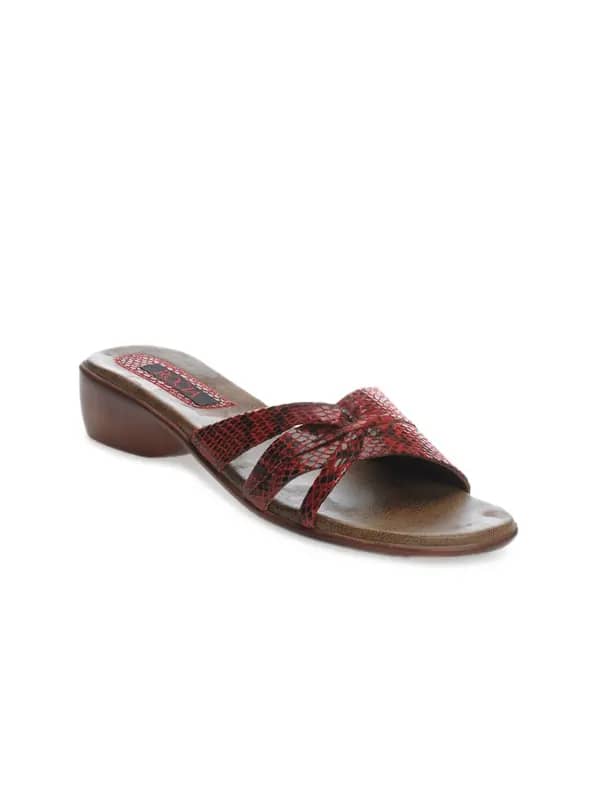 Rocia Women Maroon Sandals