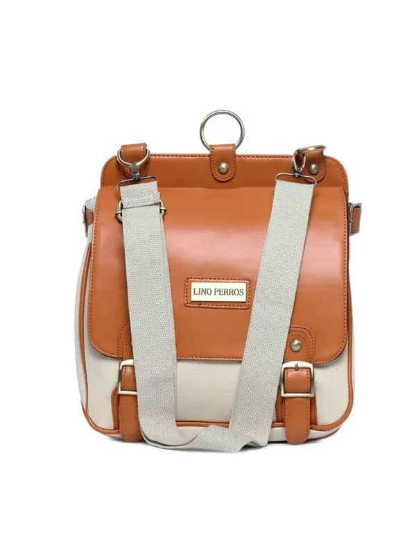 Lino Perros Women Beige Handbag