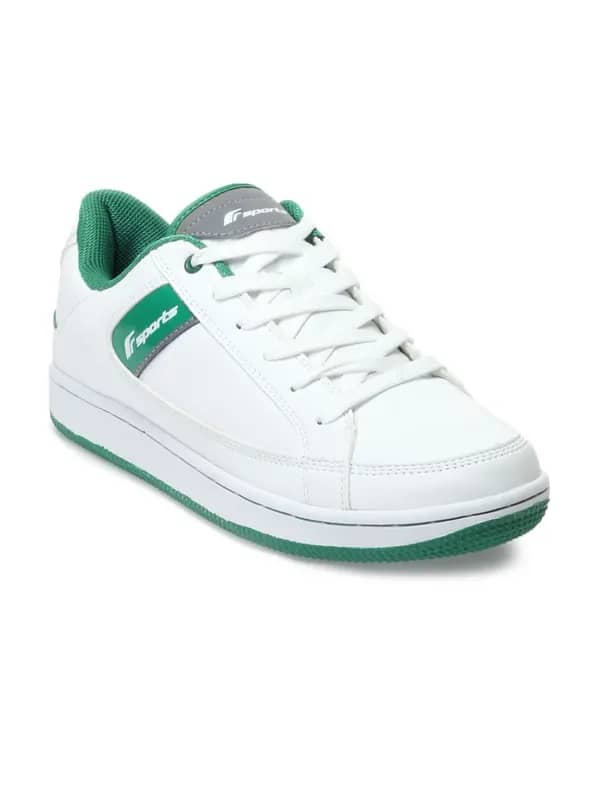 F Sports Men White Voyager Sports Shoes