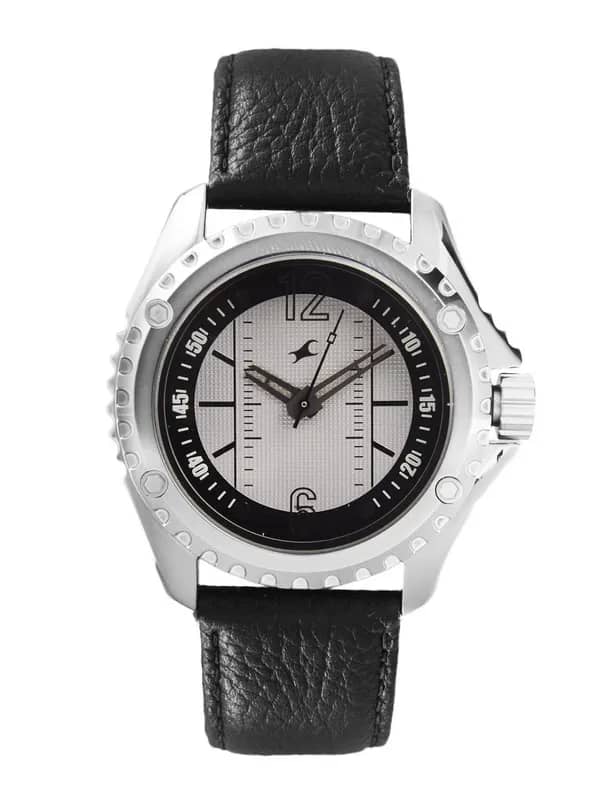 Fastrack Men Silver Dial Watch