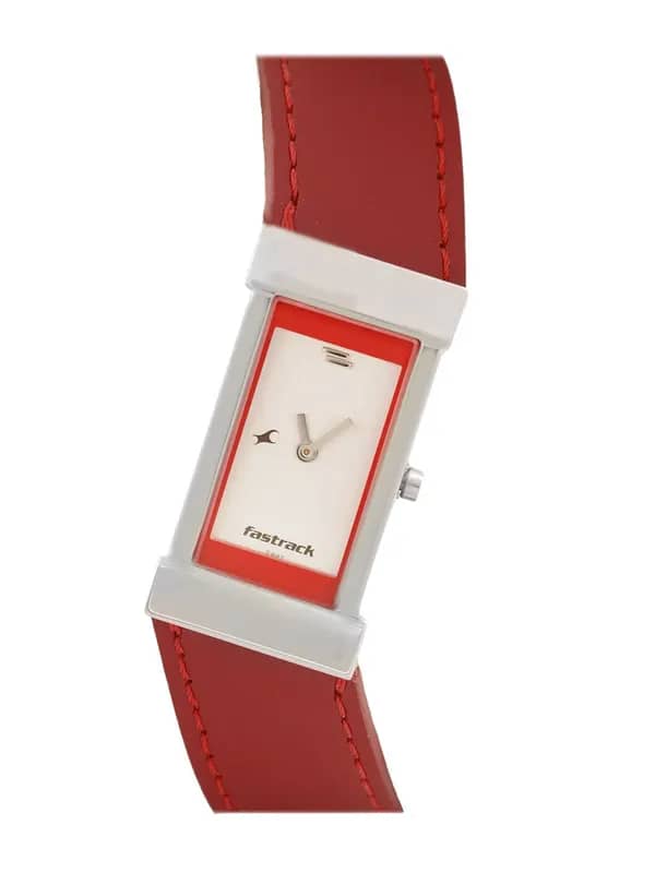 Fastrack Women Silver Dial Watch