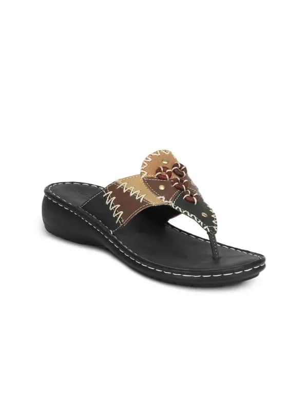 Catwalk Women Black Sandals