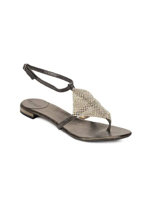 Catwalk Women Bronze Flats