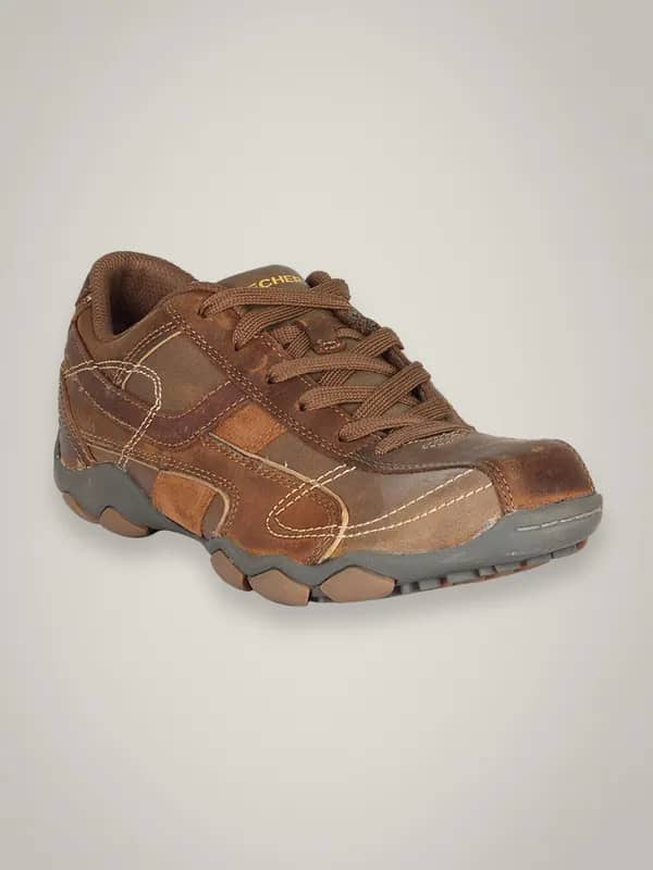 Skechers Men Torino Dark Brown Shoe