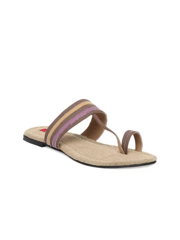 HM Women Brown Flats