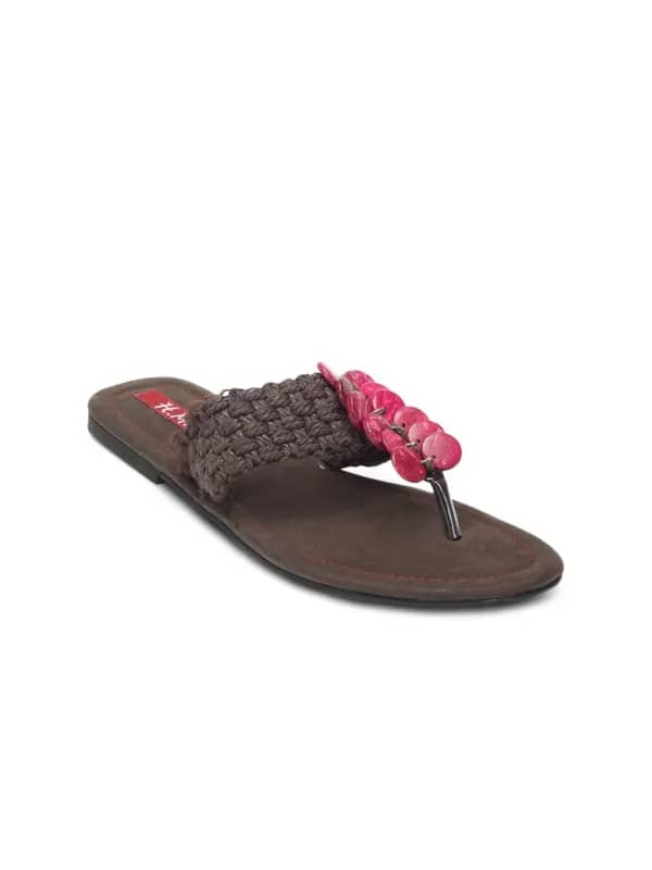 HM Women Brown Flats