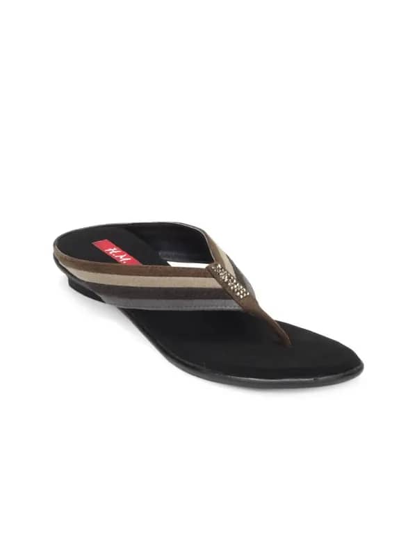 HM Women Brown Flats