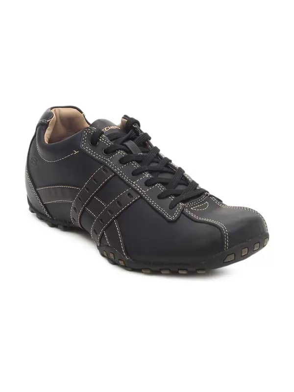 Skechers Men Black Casual Shoes