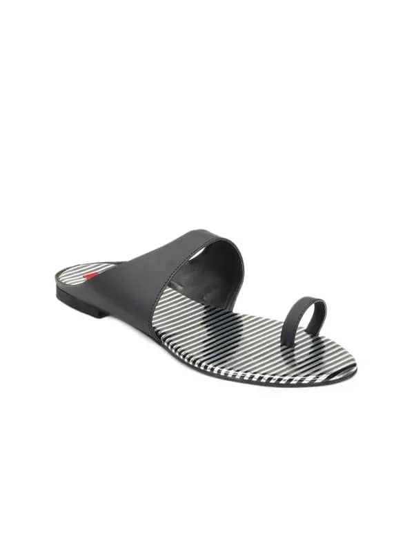 HM Women Black Sandals