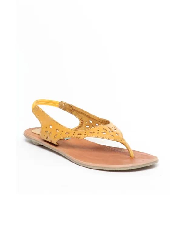Catwalk Women Yellow Flats