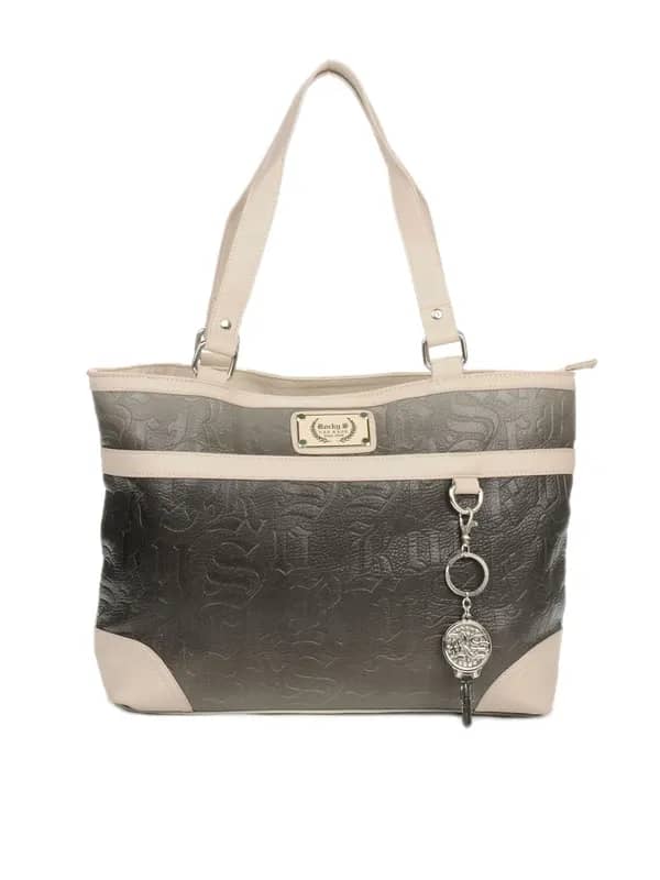 Rocky S Women Grey Handbag