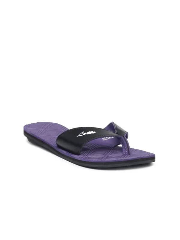 Lotto Women Purple Flip Flops