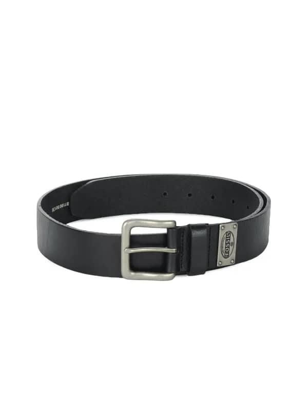 Fossil Men Black Belt