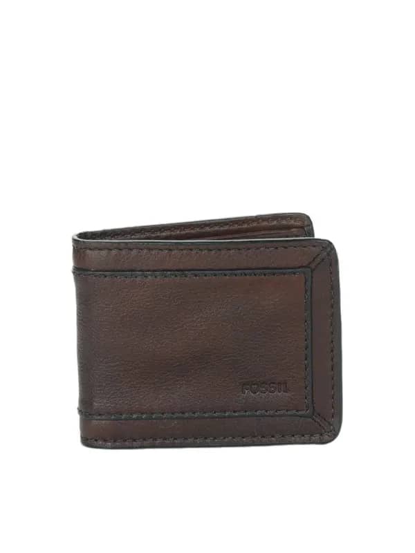 Fossil Men Brown Wallet