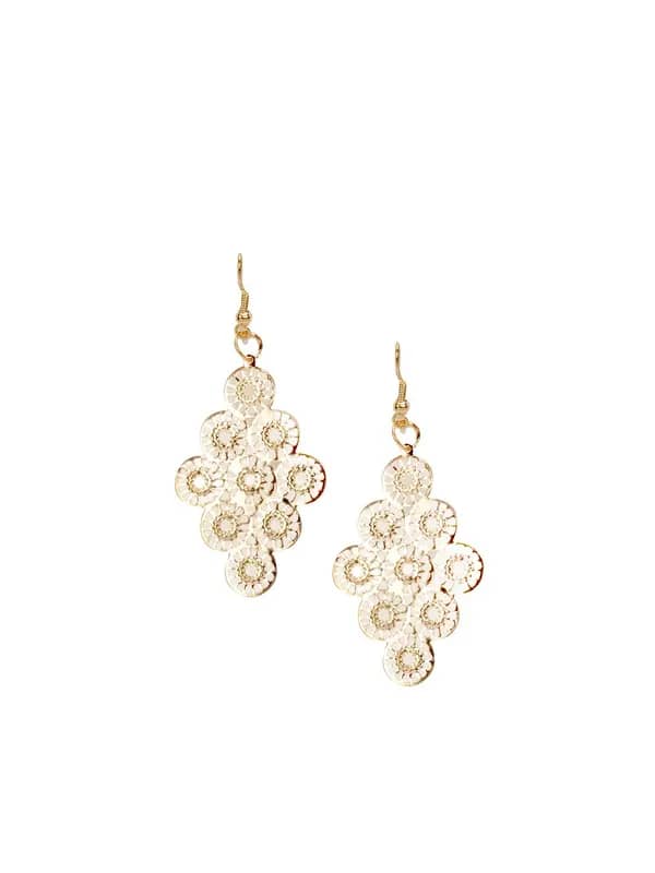 ToniQ Women Gold Earrings
